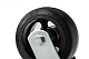 SCD 55 - Большегрузное чугунное колесо 125 мм (поворот., площадка, черн. рез., роликоподш.)